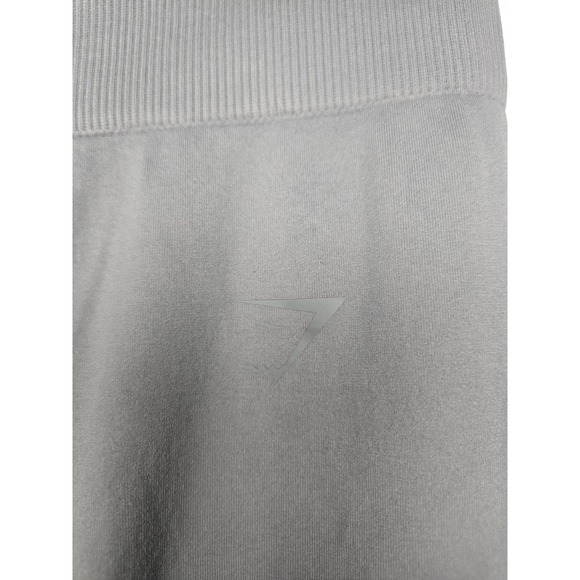 Gymshark Contrast Seamless‎ High Rise Leggings Athletic Unit Green Activewear M - Picture 3 of 8